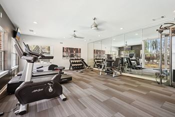 Modern Fitness Center at Gwinnett Pointe Apartments in Norcross, GA 30093